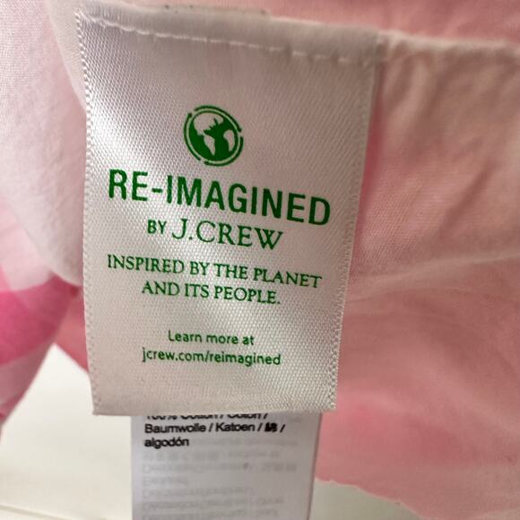 CREWCUTS Ruffle Trim Pink Gingham Party Dress NWT 16 Girls - Picture 11 of 12